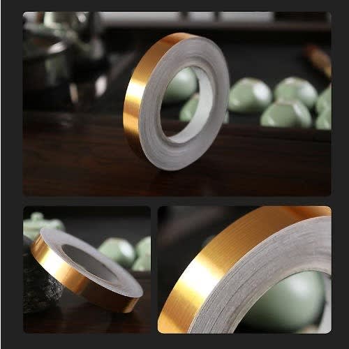 Generations Wall And Floor Tiles Ceramic Decorative Tape-gold