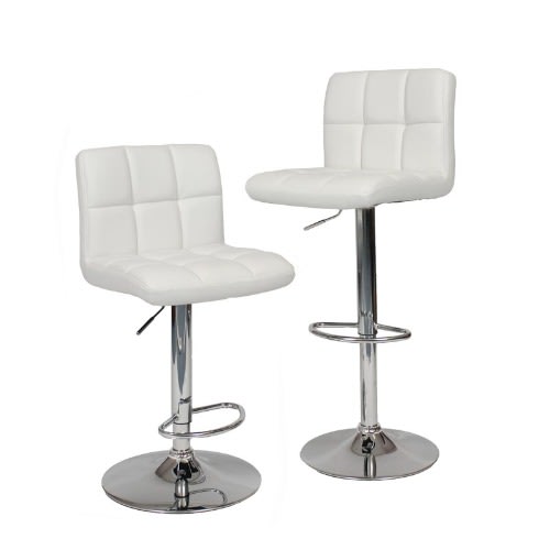 Bar Stool - Set Of 2 - White