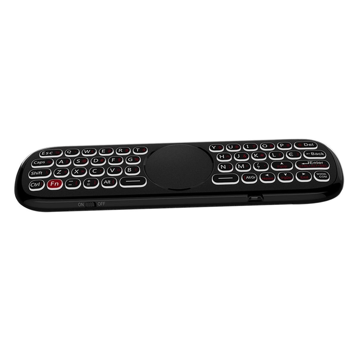 W2 Pro Air Mouse Voice Remote Control Microphone 2.4G Wireless Mini Keyboard Gyroscope for Smart Android TV Box Mini PC