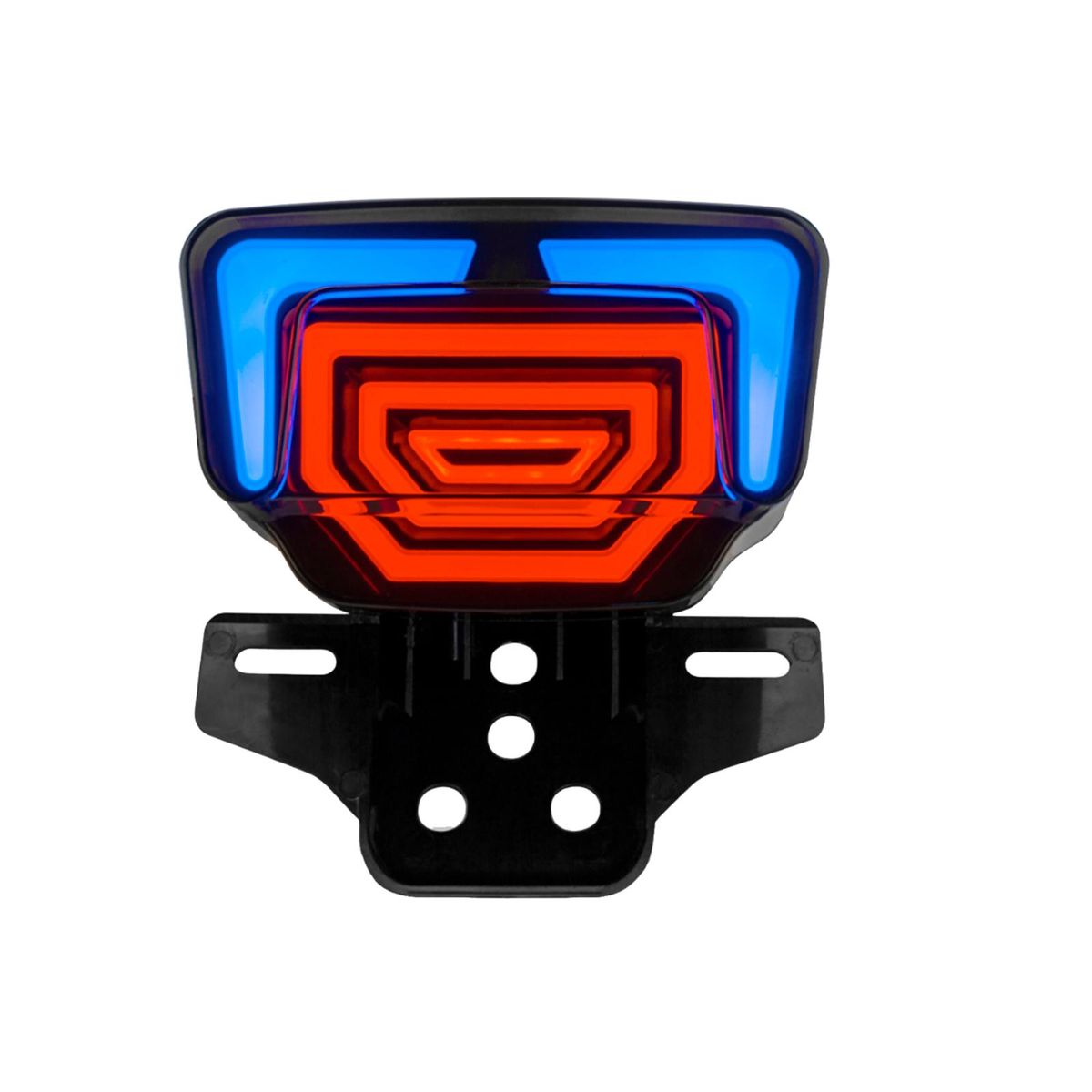 Motorcycle Tail Light Integrated Strobe Brake Lights With Dynamic Scanning Breathing Function Replacement for HONDA TMX125/155 CG125