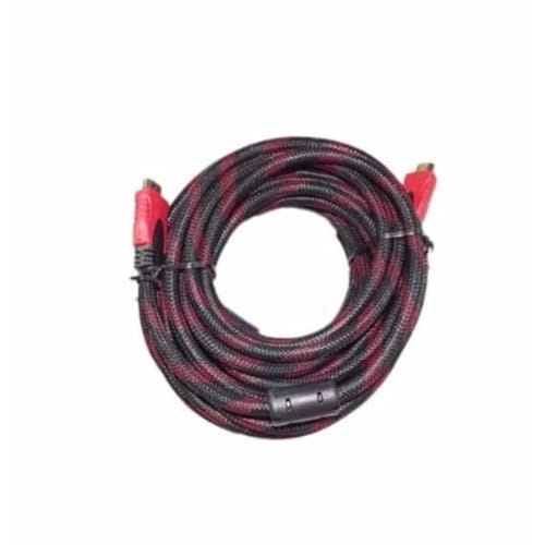 Hdmi To Hdmi Cable- 5m - Red & Black