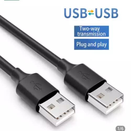 2.0 Usb Male To Male Cable - 5m