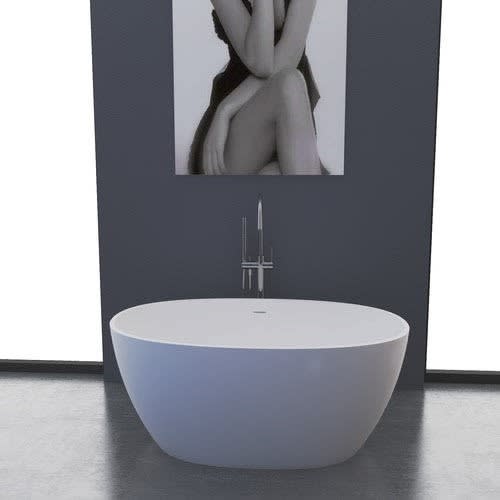 Resin Stone Freestanding Bathtub