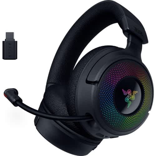 Razer Kraken V4 - Wireless Gaming Headset 3 Modes Connectivity - Triforce 40mm Drivers
