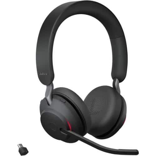 Evolve2 65 Wireless Pc Headset - Noise Cancelling Uc Certified Stereo Headphones