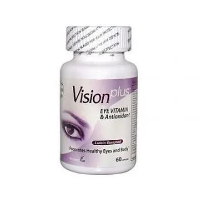 Vision Plus Eye Vitamins & Antioxidants - 60 Capsules