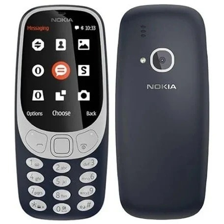 Nokia 3310 - Dual Sim - 2.4" - Camera - Torch - Fm Radio Phone - 1200mah - Dark Blue