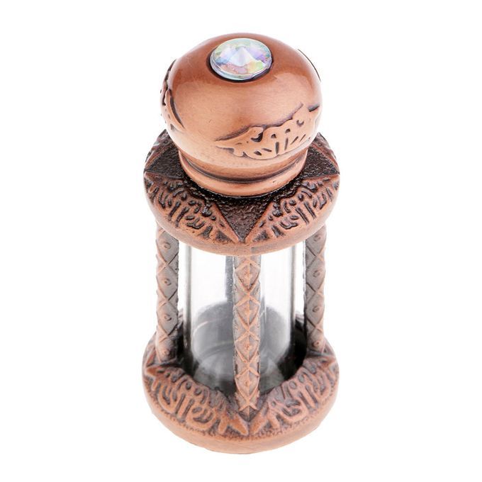 3ml Antiqued Middle East Style Metal Glass  Essential Oils