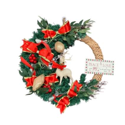 Christmas Wreath Festive Decorations