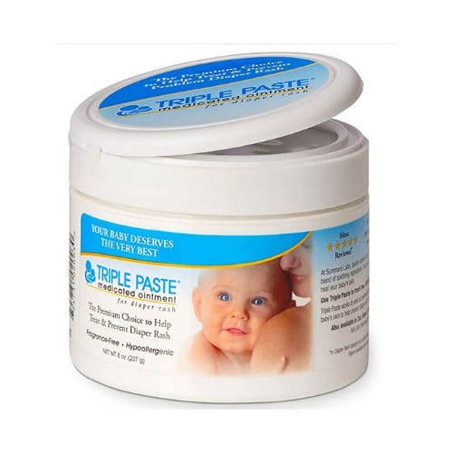 Triple Paste Medicated Ointment For Diaper Rash, 8-oz