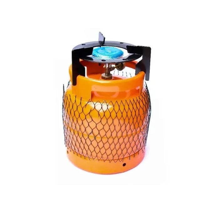 3kg Complete Camp Gas Cylinder With Iron Sitter And Burner