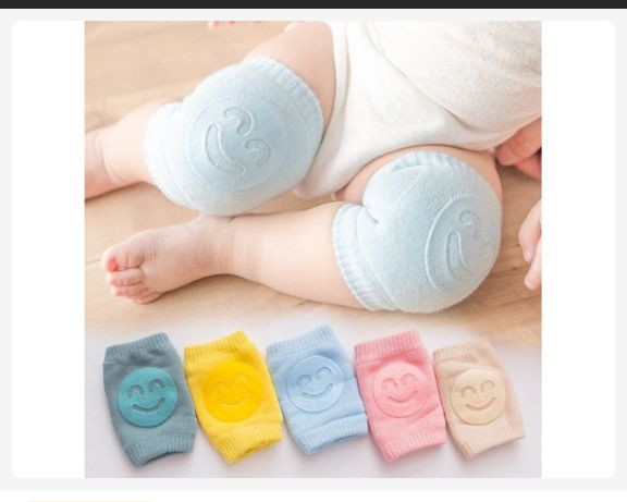 2 Pairs Baby Crawling Knee/ Ankle Scratch Protector