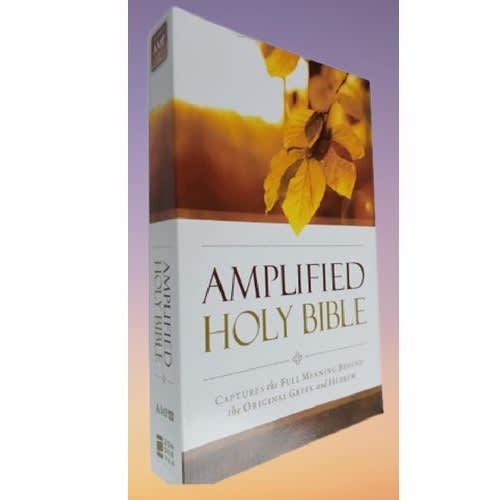 Amplified Outreach Complete Bible- Paperback- Clear Print