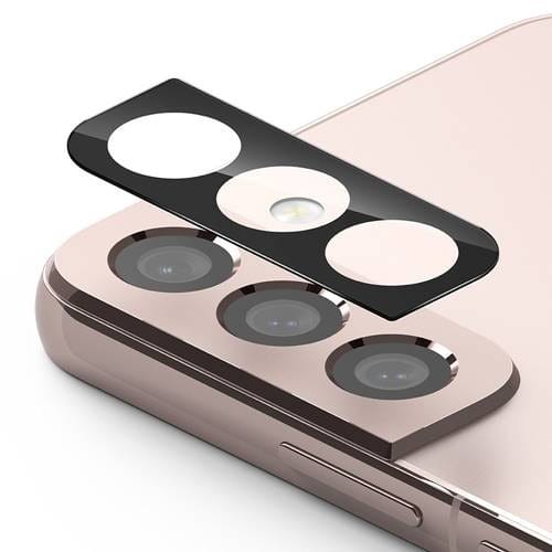 Black Camera Protector For Samsung S22 Plus- 1 Pack