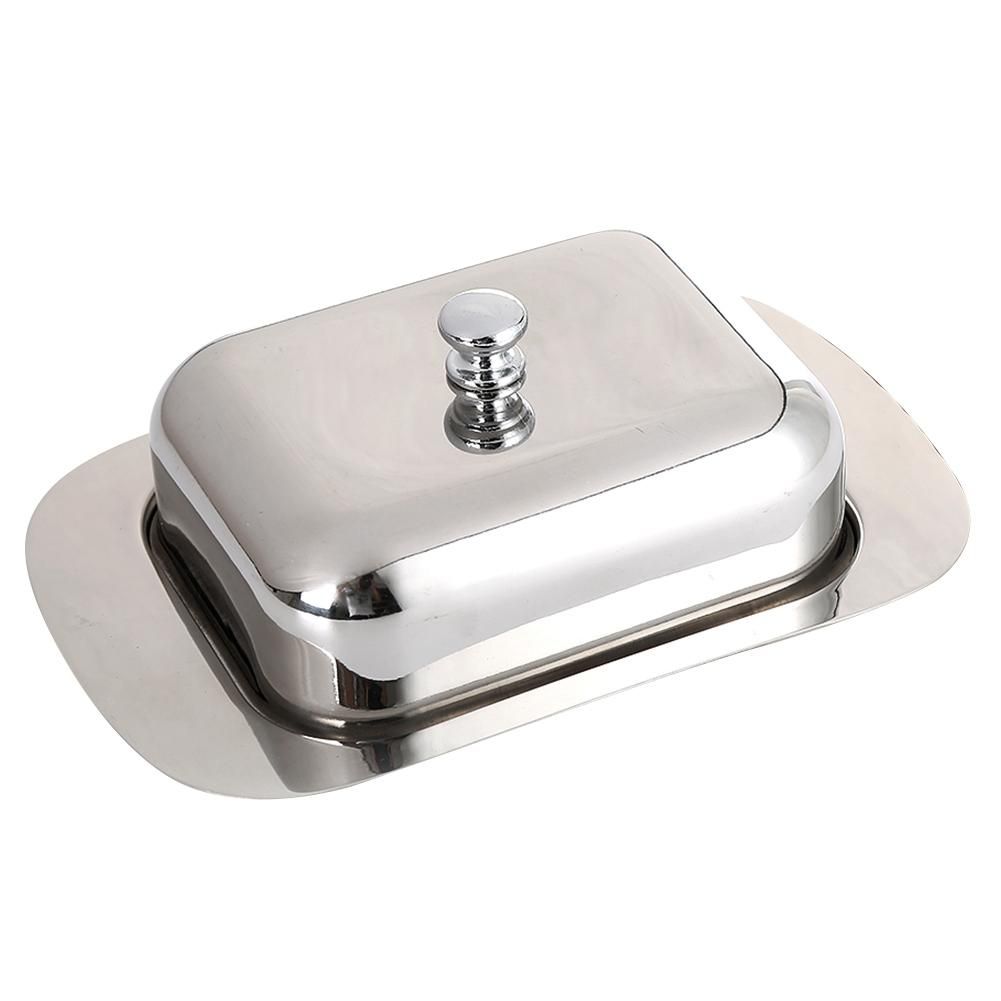 Luxious Stainless Steel Butter Dish Box