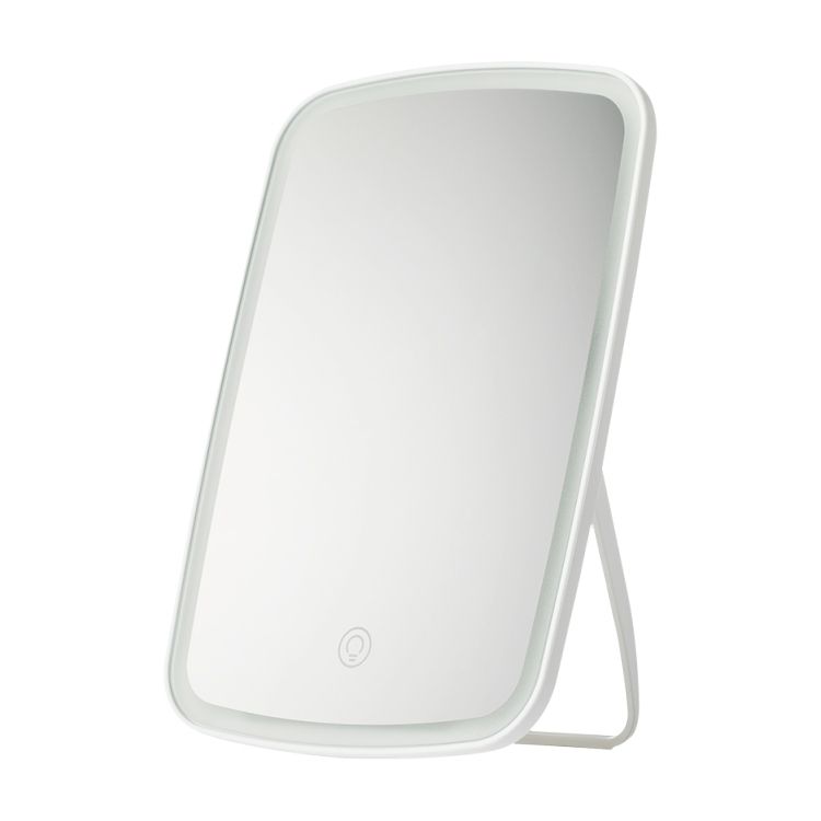 Xiaomi Youpin Jordan&Judy Makeup Mirror With LED Light Portable Folding Beauty Dressing Mirror Table Lamp(White)