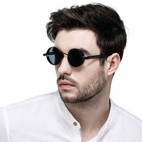 Steampunk Round Cyber Vintage Style Sunglasses