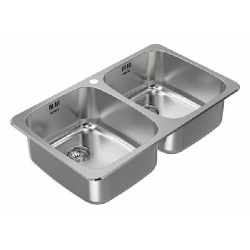 Zitalo Double Bowl Stainless Steel Kitchen Sink