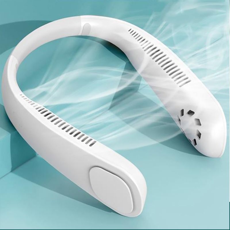 Neck-Mounted Fan Portable Cooling Fan USB No Blade
