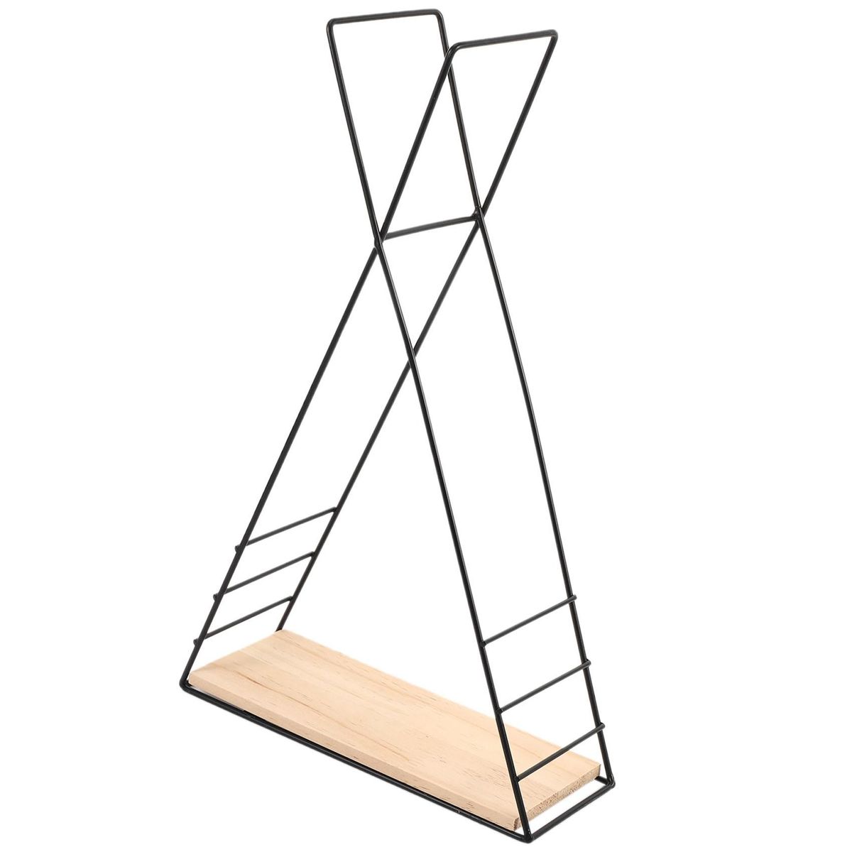 Nordic Minimalist Style Metal Wall-Mounted Storage Rack