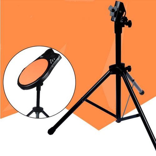 Practice Training Drum Pads Three-legged Stand Adjustable Metal Accessories New