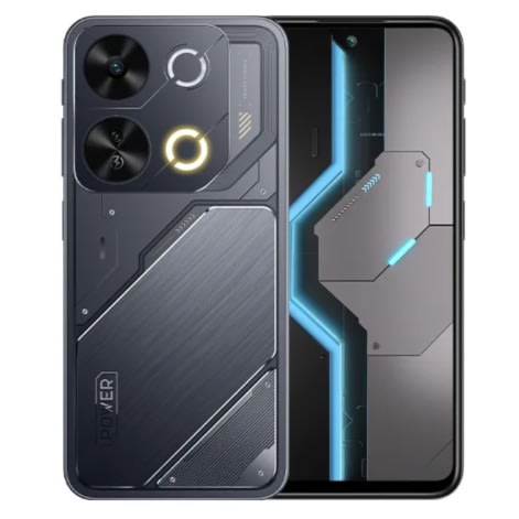 Itel P65 - 6.6" - 4gb Ram - 128gb Rom - Dual Sim - Fingerprint - 5000mah -  Black