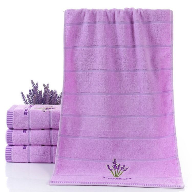 Pure Cotton Thicken Stripe Face Towels