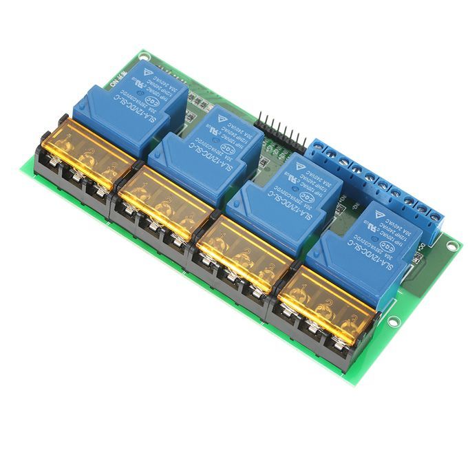 4-Channel 12V 30A Relay Module Control Board Optocoupler