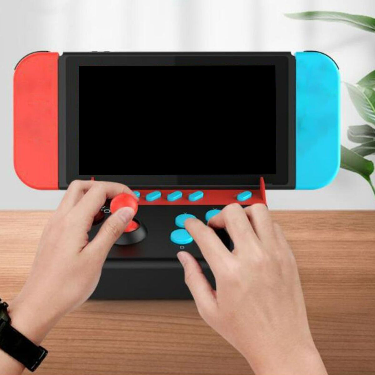 Arcade Fighting Game Pad Joystick Handheld Game Controller For Black