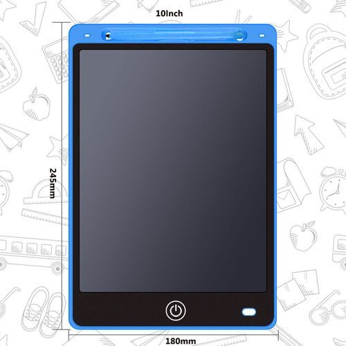 8.5/10 Inch Pad LCD Drawing Tablet Electronic Drawing Writing Board Colorful Handwriting Boy Girl Kids Children Toys Gift(#10Inch Blue)