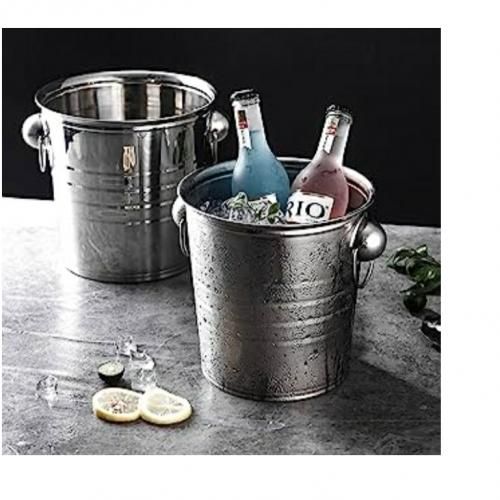Solid Stainless Ice Bucket
