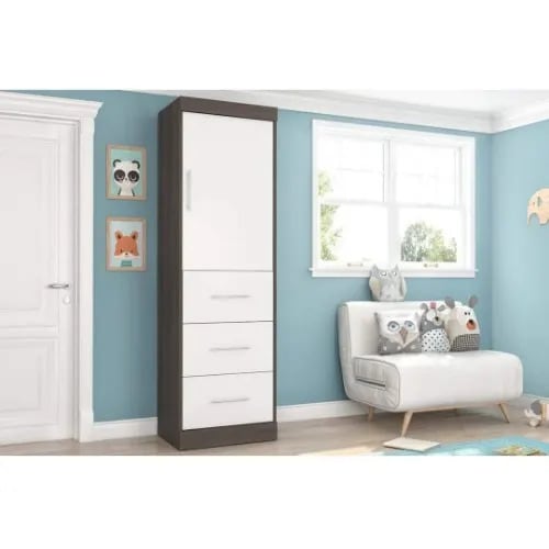 25&ldquo; Storage Unit With Door & Drawers