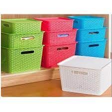Cloth Storage Baskets - 10Pieces Set