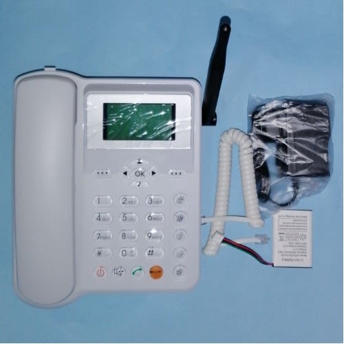 Land Line Gsm With Wide Screen Display For Home And Office