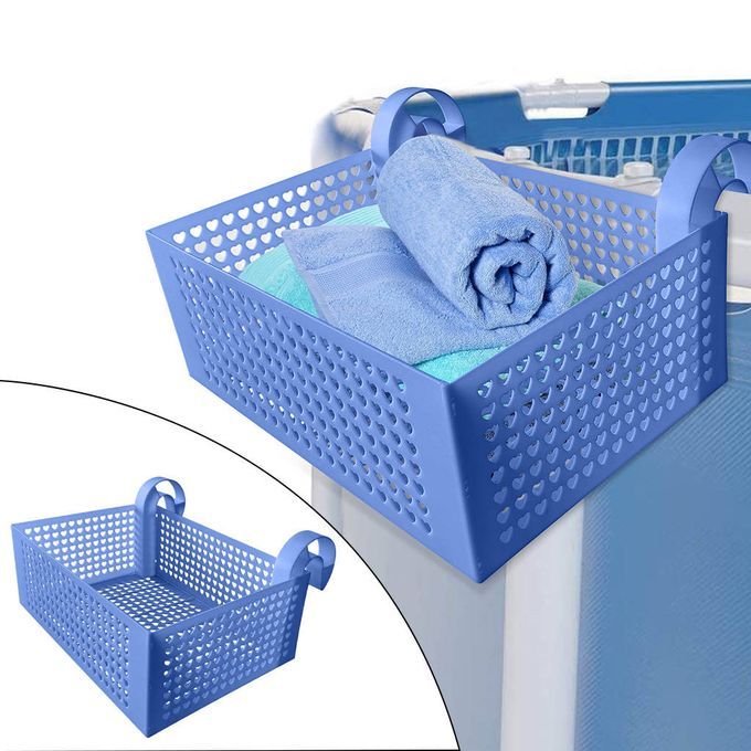 Framed Swimming Pool Storage Basket Hanging Pool Organizer Pool