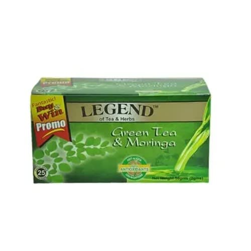 Green Tea & Moringa - 25 Teabags