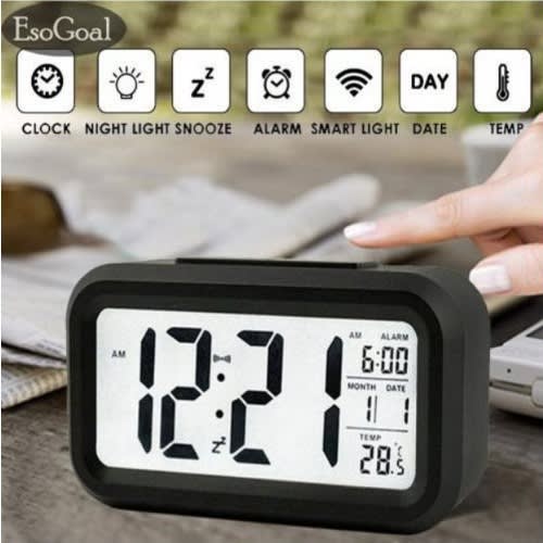 Led Digital Alarm Clock Backlight Electric Alarm