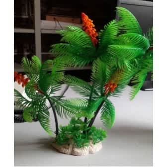 Decorative Artificial Plant For Aquarium - Multipurpose - 7 Inches