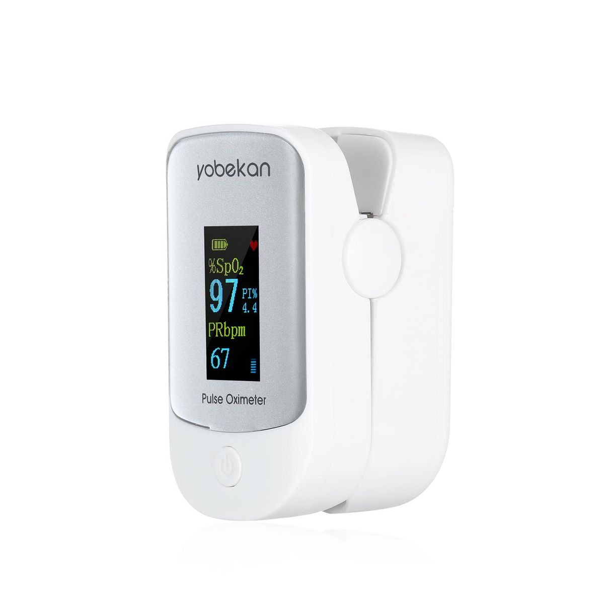 Fingertip Pulse Oximeter Pulse Oximeter Finger Pulse Blood Oxygen SpO2 Monitor LCD Oximeter SpO2 PR PI Monitor Mini Pulse Rate Measuring Gauge Blood Oxygen Meter 8s Rapid Reading