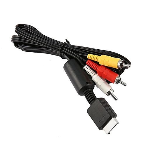 AV Cable For Ps1,2 ,3 NEW RCA Audio Video Composite Console