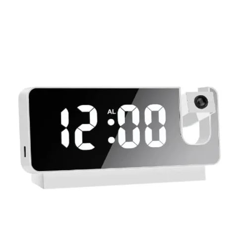 Table Top & Bedroom Alarm Led Projector Clock