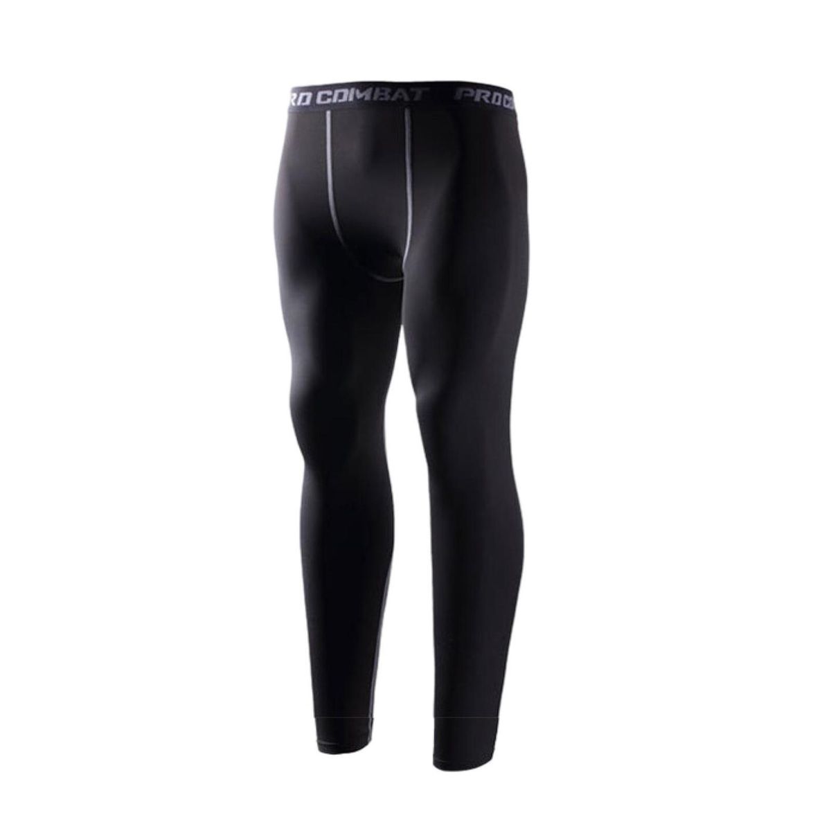 Leggings Men Stretch Tight Pants Grey