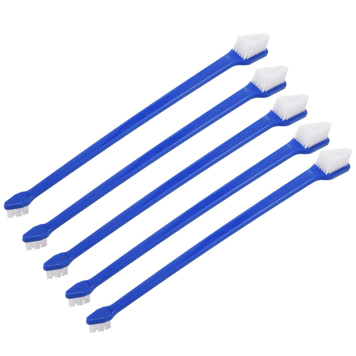 50 Piece Cat Dog Pet Toothbrush Set Double Headed Convenient