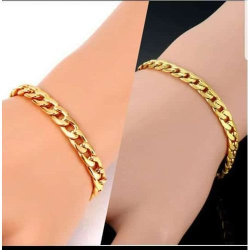 2 Gold Cuban Hand Chain.