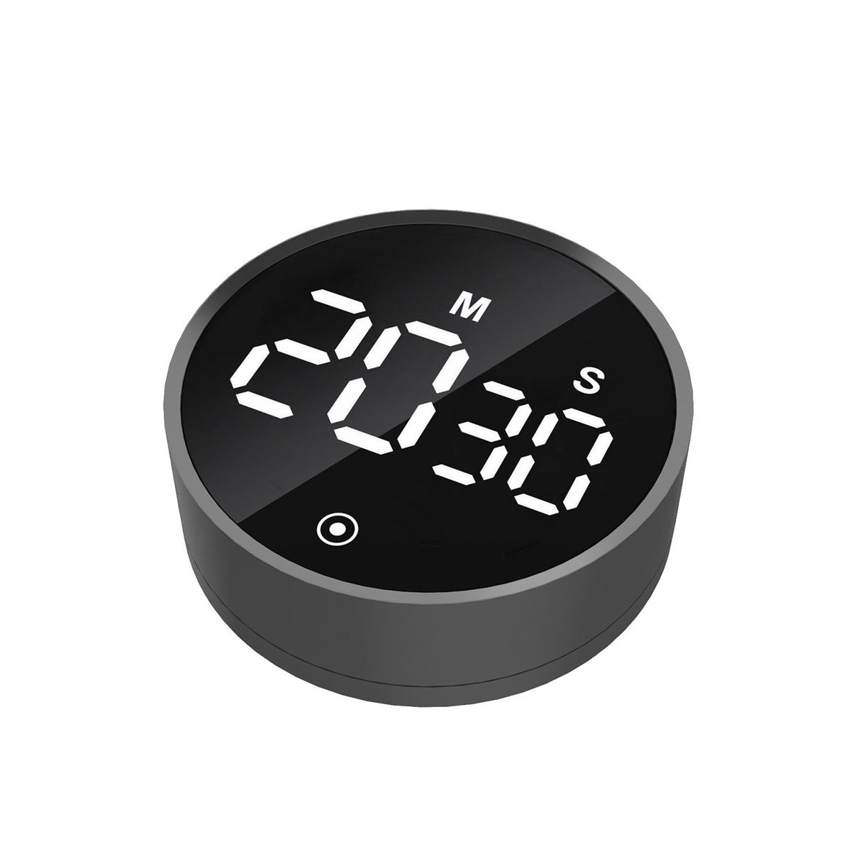 Countdown Timer Time-meter Magnetic Count Down & Count-up Digital-Calculagraph Volume & Brightness Adjustable Large LED Display Rotation Setting with Stopwatch Function Mute Mode for Kitchen Cooking Learning