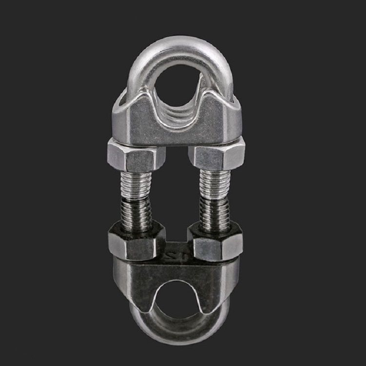 2PCS Stainless Steel Clip U-shaped Card Head：M12