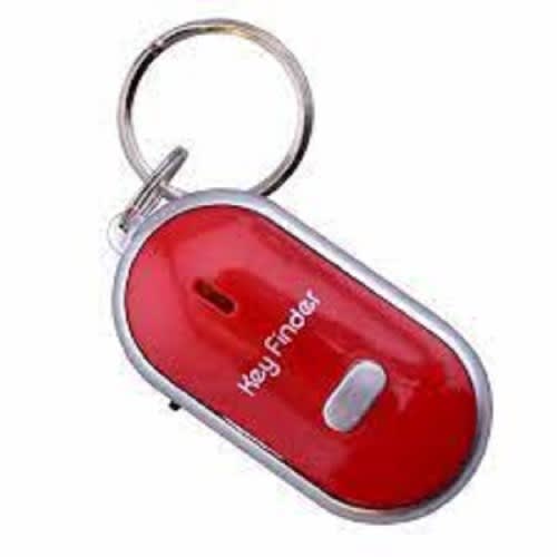 Whistle Key Finder Holder - Red