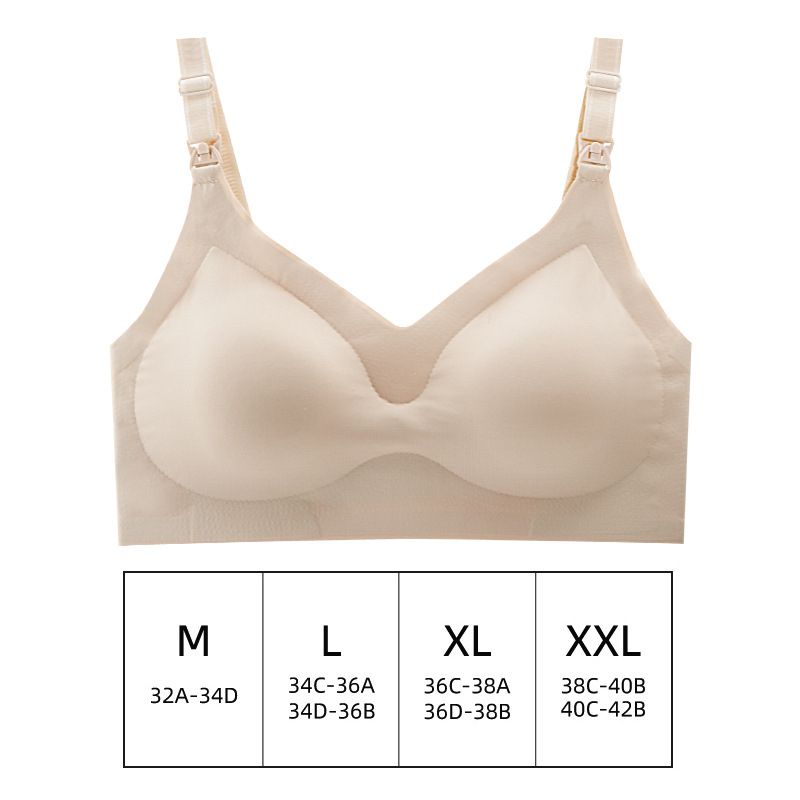 Ultra Thin Laser Cutting Ladies Feeding Bra Removable