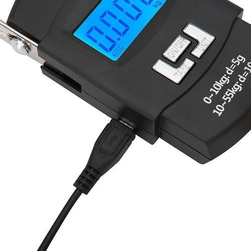 Rechargeable Digital Scale For Fishing Luggage Travel Weighting  Hanging Electronic Hook Scale Kitchen Weight Tool
