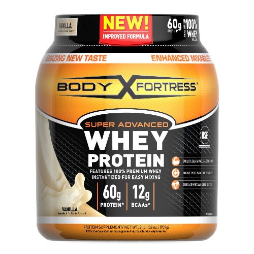 Super Advanced Whey Protein Powder - Vanilla -  2lbs